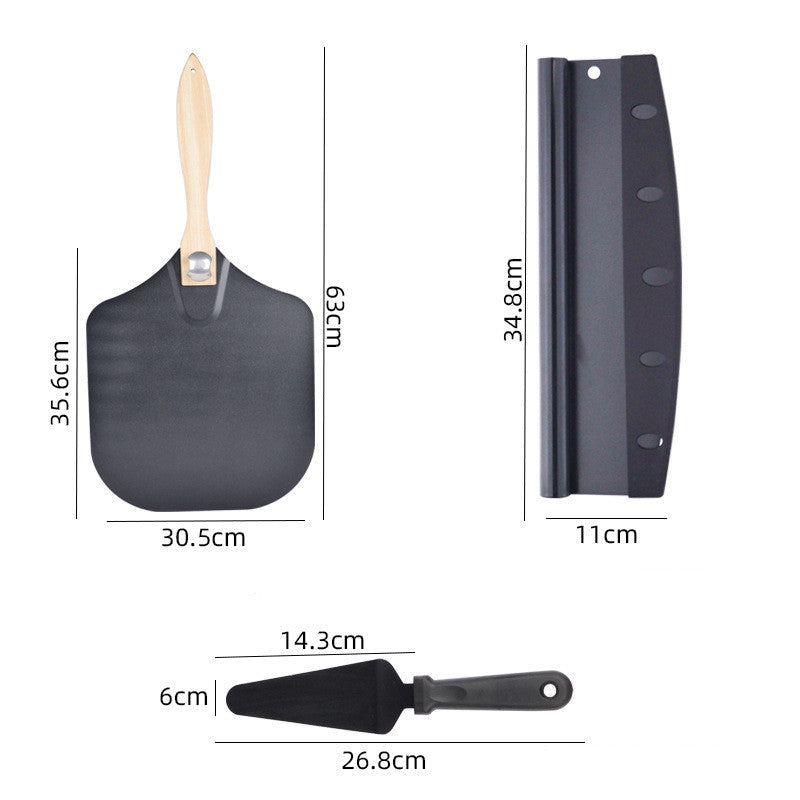 Pro Pizza Peel Aluminum & Wood