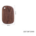 Premium Black Walnut Pizza Board